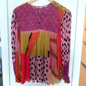 shira peasant blouse